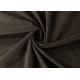 165GSM Super Soft Stretch Burnout Velvet Fabric T Grain Dark Brown 150cm