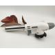 White 20mm Camping Blow Torch 18cm For Barbecue