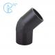 45 Degree Elbow HDPE Fusion Fittings For Irrigation