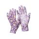 PU138 Polyester Liner PU Coated Gardening Work Gloves for Ladies Used in Construction