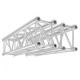 Black Aluminum Alloy Long Span Lighting Truss Portable and dj lighting truss