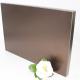 E0 Anti Scratch  18mm Metal Brushed PET Laminated MDF Panels