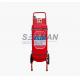 Mobile Trolly Marine Fire Extinguisher Wheel 45L Foam For Ship  Fire - Fighting