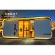 Galvanized Steel Frame Office Prefabricated House Apple Cabin for Living and Working