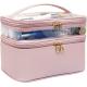 Multi-functional and waterproof  Double Layer Large Makeup Organizer Bag Toiletry Bag