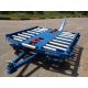 Stable Ld3 Container Dolly 3.5 Meters Turning Radius Self Locking System