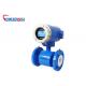 4-20ma Output Liquid Digital Electromagnetic Flow Meter Battery powered