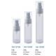 15ml 30ml 50ml  empty frosted clear airless cosmetic mist spray bottle