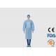 40G SMS Disposable Protective Wear , Blood Proof Blue Surgical Gown