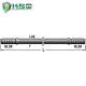 R38 Extension Rod R38-Hex 32-R38 Flushing Hole 9.6 mm