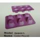 FBAB40171 for wholesales various shapes silicone cupcake tray mold