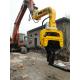 High Frequency Hydraulic Vibratory Pile Hammer Excavator Mounted Pile Driver