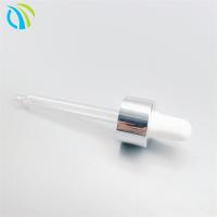 Plastic Matte 18mm Frosted Dropper Bottles 18/415 White Cap 30ml OEM