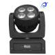 DMX512 4PCS 10W RGBW 4 IN1 Mini Beam Moving Head Light  , LED Wash Light