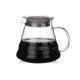 Popular Glass Pour Over Coffee Maker Coffee Server Kettle 11.5 X 8.5 X 12 Cm