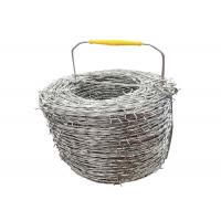 Hot - Dipped Galvanized Security Barbed Wire For Airport Prison Fence