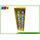 Cardboard POP Side Wing Display , Metal Pegs Product Display Stands For Skipping Rope SK026