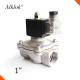 Stainless Steel Lpg Solenoid Valve -5~60℃ Pilot Operating CE Certification