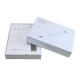 White Corrugated Gift Box Literature Mailer For Electric Toothbrush