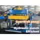 Heavy Duty W Beam Roll Forming Machine With Tracking Hydraulic Cutter And Gearbox Drive