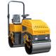 Fuel Tank Capacity of 5.5L 1000kg Rubber Wheel Road Roller for Construction Works