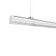 IP40 Commercial Industrial Linear Lighting 80W DALI Dimming For Machine Shops