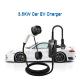 CE 32A 24A 16A 8A Adjustable 3.5kw Car EV Charger For Car Charging IP65