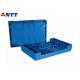 1 Cavity Injection Molded Parts Sprue Gate Blue Color PP Plastic Base Top
