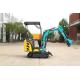 1.7ton Mini Hydraulic Excavator Retractable Mini Digging Machine Micro Digger