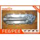 Aluminium Oil Cooler Cover FE6 PE6 Engine Oil Cooler Housing