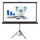 178x178cm Tripod Stand Projection Screen Fiberglass Matte White 1.0 Gain