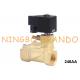 1'' Fire Fighting Water Brass Solenoid Valve With Manual Override
