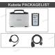 FOR KUBOTA DIAGNOSTIC KIT PYTHON FOR KUBOTA DIAGMASTER PYTHON INTERFACE KUBOTA TAKEUCHI DIAGNOSTIC TOOL+CF54 LAPTOP