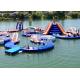 Commercial Outdoor Sea Inflatable Water Parks For Sport Games Fire Resistance