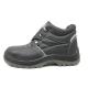 Natural Rubber Outsole Leather Work Boots , Office Safety Shoes Metal Steel Midsole