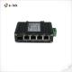 Ethernet Switch 4 Port 10/100/1000T To 1 Port 100/1000X SFP Gigabit Mini Switch
