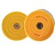 Customized Disc Cotton Yellow Cloth Polishing Spiral Sewn Buffing Wheels for Polishing