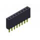 Female Header Connector 2.54mm Single Row Dip TYPE 1*2PIN To 1*40PIN H=8.50mm