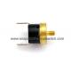 Industrial Head Snap Switch Thermostat Round Copper Bimetal Thermal Snap Switch