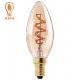 C35 Spiral LED Filament Bulb E14 E12 110V 220V 3W Vintage Edison Bulb Lamp