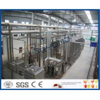 Energy Saving 2000-10000LPH  continuous  Ice Cream Machine  ISO9001 / CE / SGS