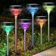 Outdoor Solar Lawn Lights RGB Decorative Solar Garden Light For Pathway Patio Yard