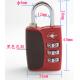 luggge zinc alloy TSA 3-digit lock