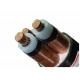 3 Core Xlpe Insulated Pvc Sheathed Cable With Copper Tape Screen Medium Voltage Power Cable