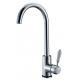 Ceramic Kitchen Tap Faucet With H59 Brass , Chrome Plated Faucet
