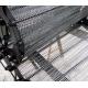 Oven Factory Net Chain Conveyor Belt Flat Surface High Strength Custom Design