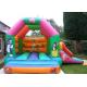 Custom Cartoon Inflatable Combo Tom And Jerry Bouncy Castle For Rent
