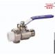 yomtey brass male ball valve  with   PP-R union