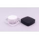 Square Acrylic Cosmetic Jars For Anti Aging Eye Cream 15g 30g 50g Empty Cream Container