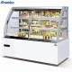 Stainless Steel 220V 110V Supermarket Chiller Cabinet 0-10℃ Temperature Range